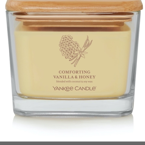 Yankee Candle Comforting Vanilla & Honey Well Living Collection Medium 11.25 oz - Picture 2 of 5